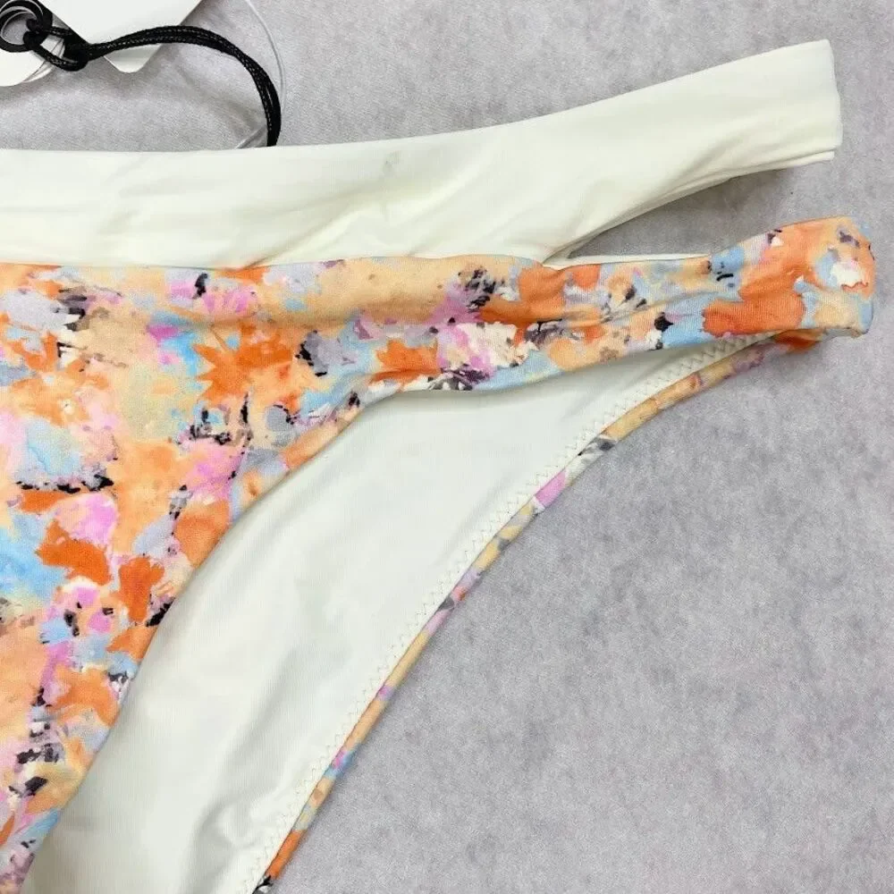 prAna Sugar Shore Bikini Bottom Impressions Womens M ** $5 CLEARANCE ** FINAL PR